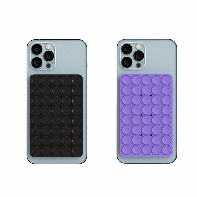 Blu Element PhoneSquid Grip - Black & Purple - 2 Pack