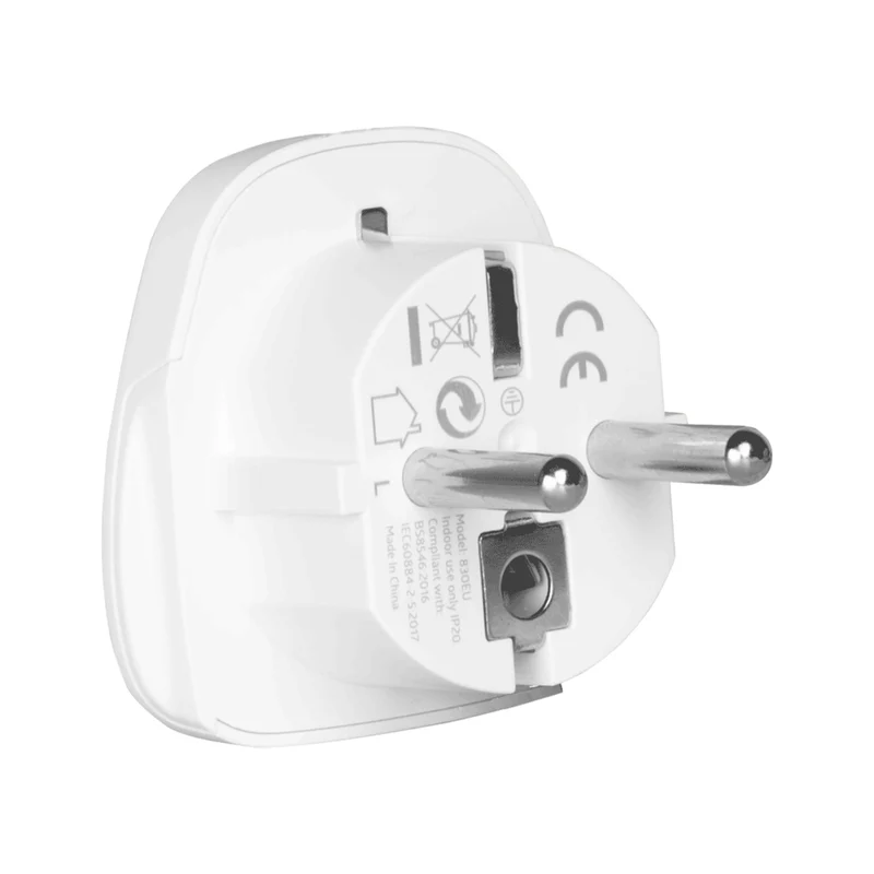 LOGiiX Travel Adapter Europe - White