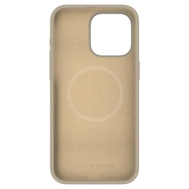 Ideal of Sweden - Étui en Silicone MagSafe Beige pour iPhone 15 Pro Max