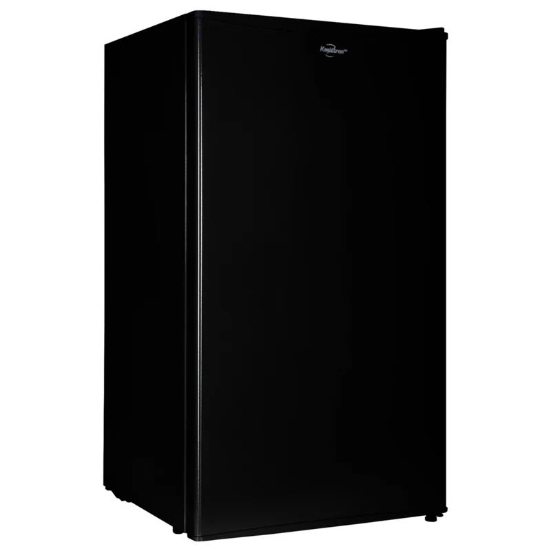 Koolatron Compact Fridge with Freezer - 3.2 cu ft - Black