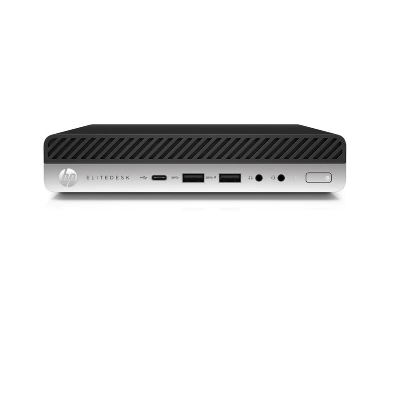 HP - Ordinateur de bureau HP EliteDesk 800 G4 Mini remis à neuf - Intel Core i5-8500T - Processeur 2,1 GHz - 16 Go RAM - SSD 512 Go - Windows 10 Pro