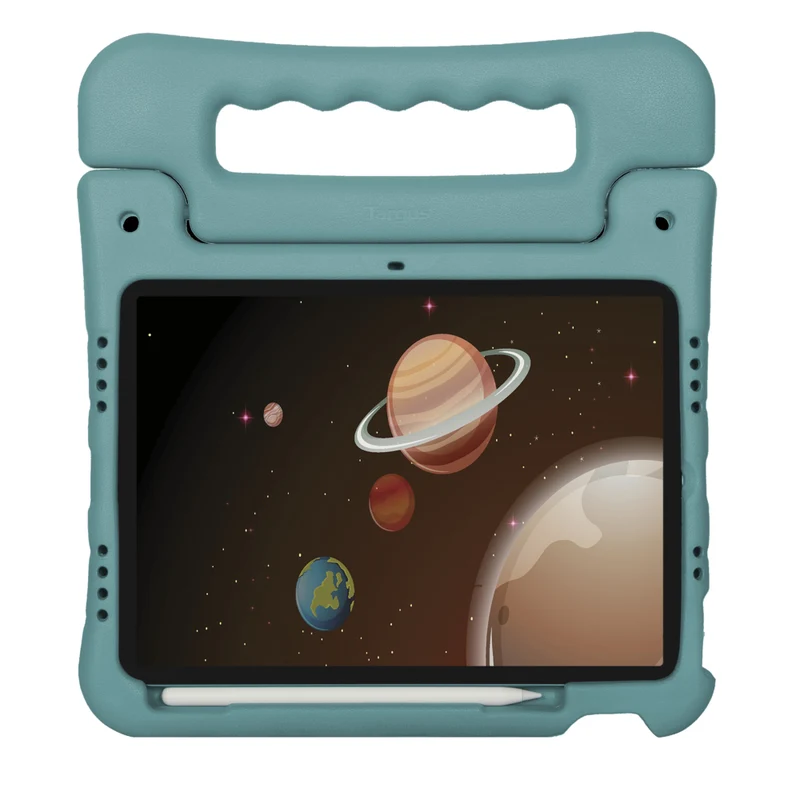 Étui antimicrobien Targus pour iPad A16/ 10.9"(10e génération)/Air 11 pouces (M3/M2) (5/4)/Pro (4/3/2/1) - Bleu sarcelle