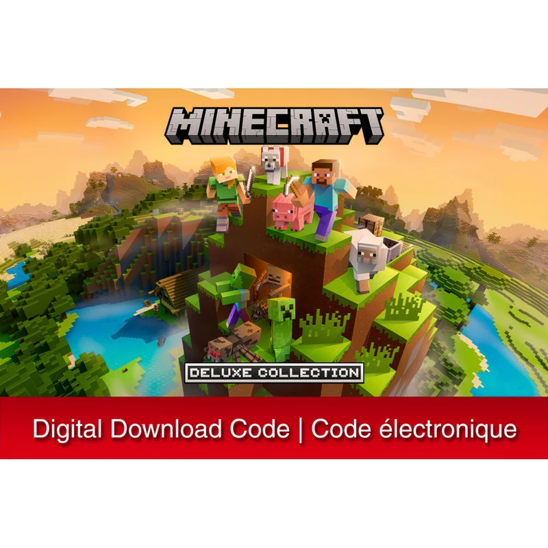 Minecraft Deluxe Collection for Nintendo Switch [Digital Code]