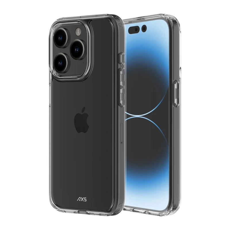 AXS ULTRA CLEAR Drop-tested Case for Apple iPhone 15 Pro - Clear