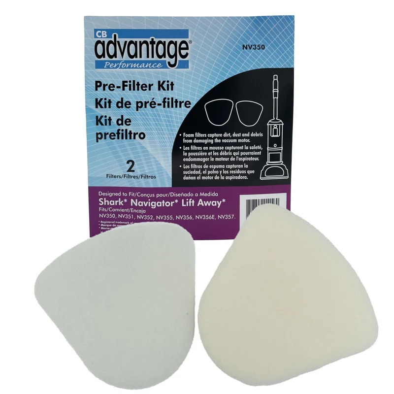 Advantage Replacement Vacuum Filter 6-Piece Kit - Shark Navigator Lift Away