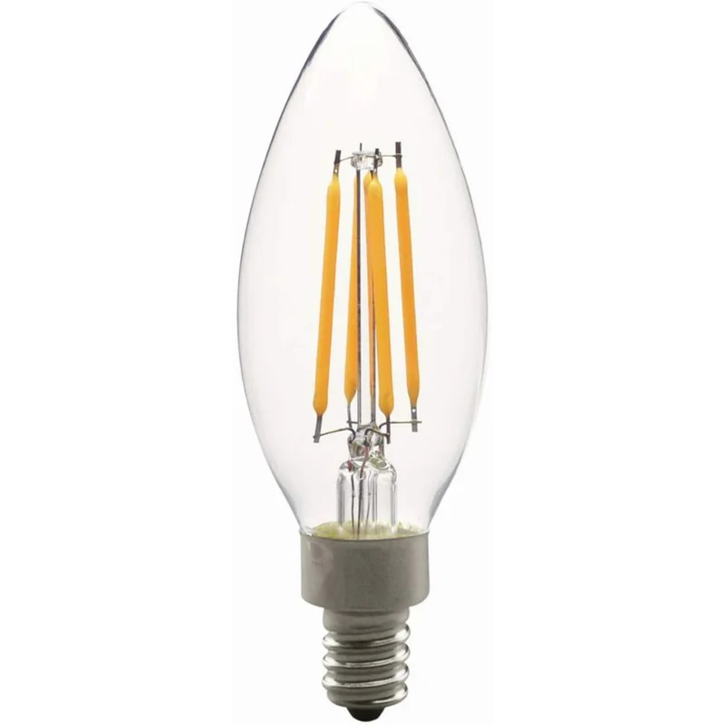 Northern Stars LED Light Bulb LE-4B10/CL/40 4000K 120V 4W E12 350 to 40W - clear - 2 Pack