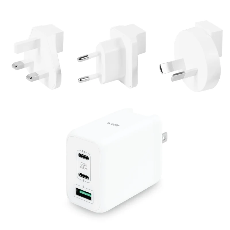 LOGiiX Power Plus 65 XL Travel Kit - White