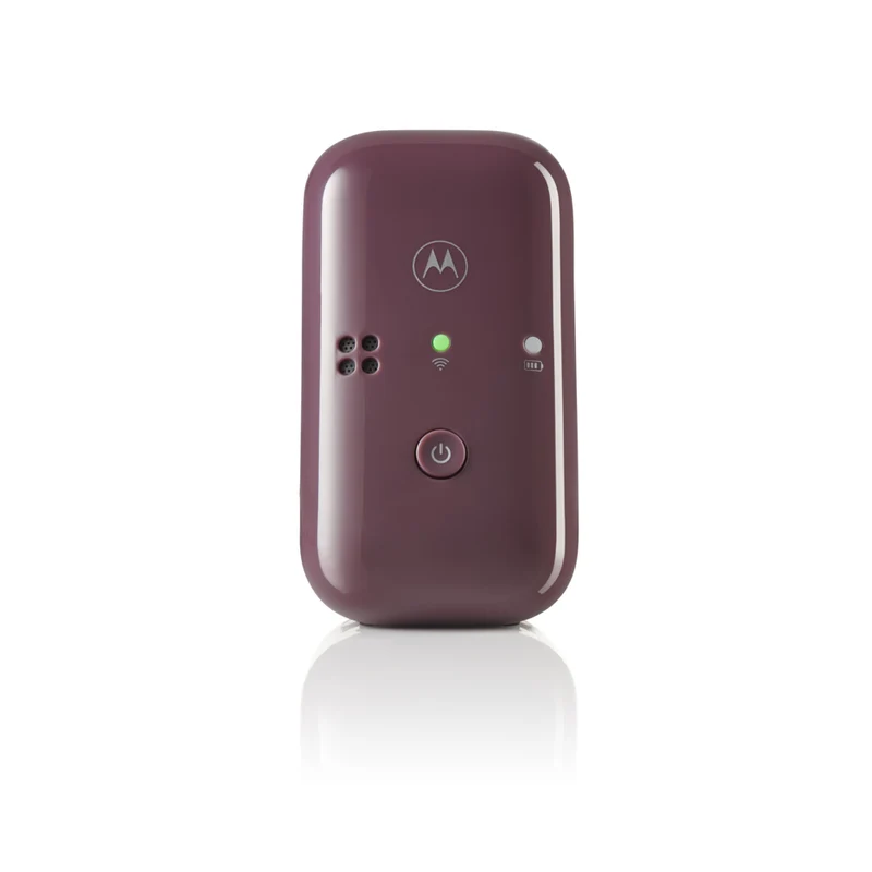 Motorola - Moniteur bébé portable audio PP12 voyage avec pochette de voyage - Violet