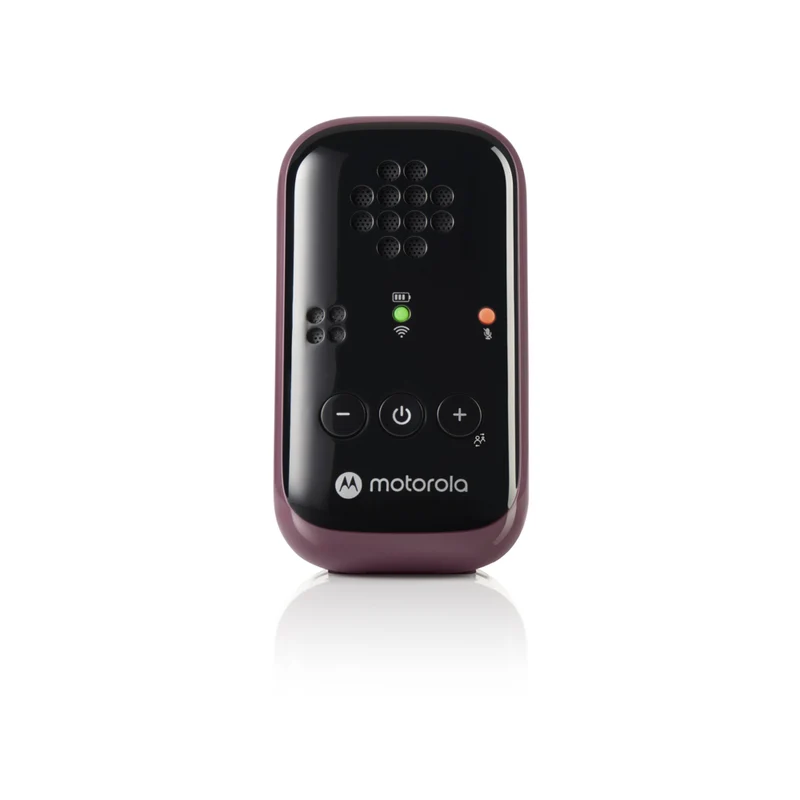 Motorola - Moniteur bébé portable audio PP12 voyage avec pochette de voyage - Violet