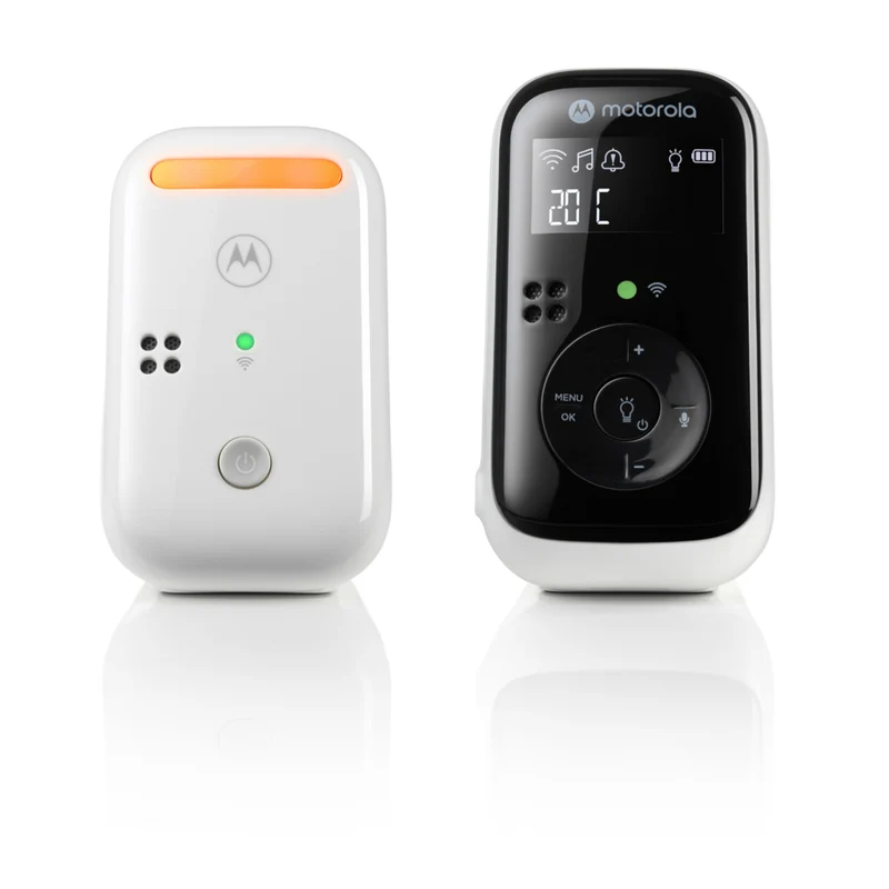 Motorola - Moniteur bébé audio PP11 avec veilleuse - Blanc