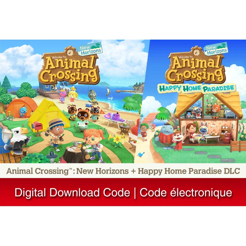 Animal Crossing: New Horizons Bundle for Nintendo Switch [Digital Download]