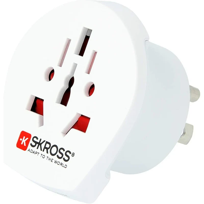 SKROSS - Adaptateur de Voyage Monde vers Royaume-Uni - Blanc
