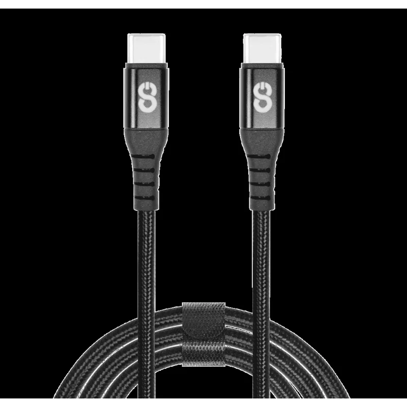 LOGiiX Piston Connect Pro 240W USB 3.2 USB-C to USB-C - 1M - Black
