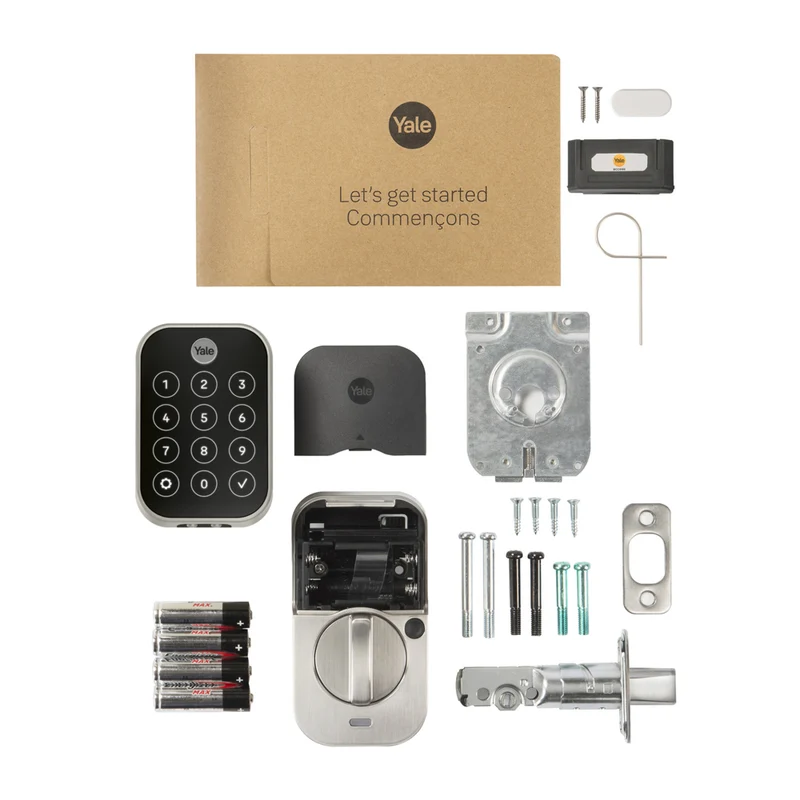 Yale - 450 Assure Lock 2 Touch avec Wi-Fi - Sans clé - Nickel satiné