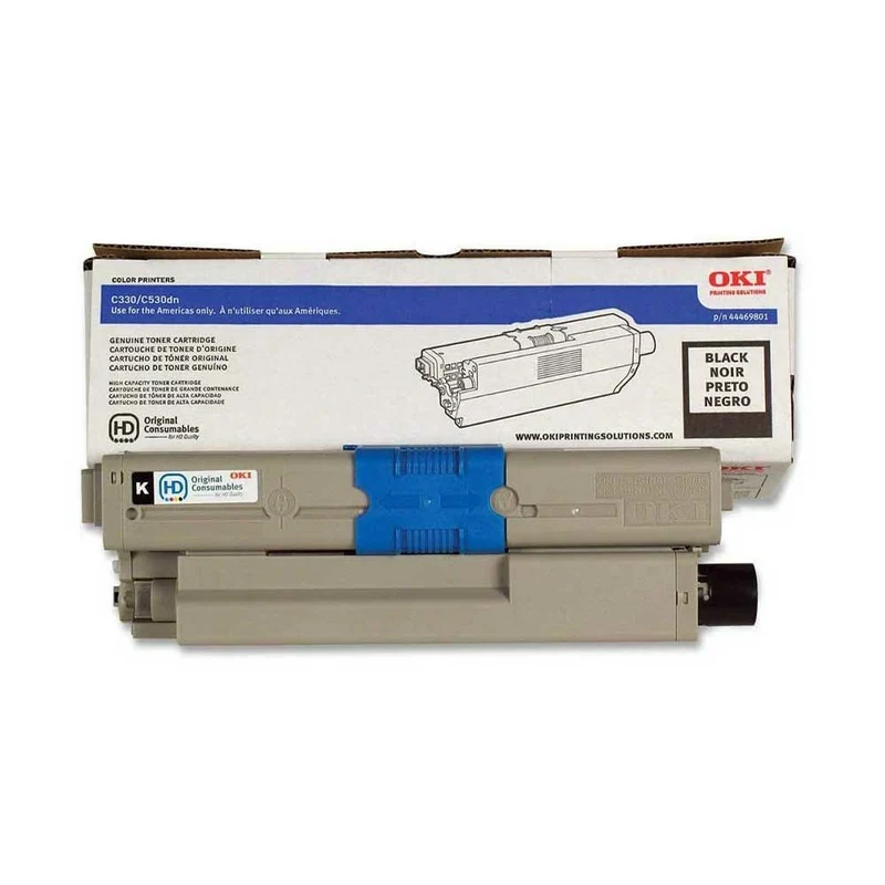 Okidata - 44469801 (C330 / 530) OEM Toner - Rendement Standard - Noir