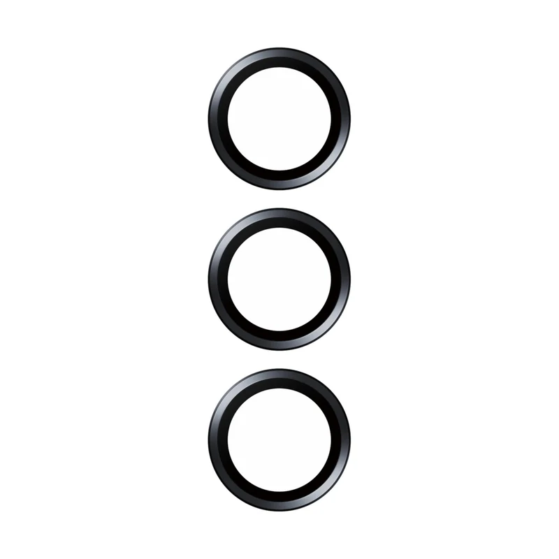 PanzerGlass - Protecteur d'objectif d'appareil photo Hoops pour Samsung Galaxy S24 Plus - Noir