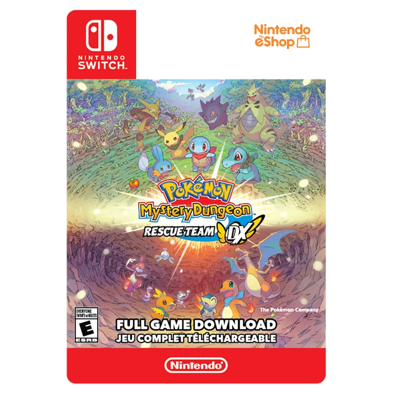 Pokemon Mystery Dungeon: Rescue Team DX - Nintendo Switch [Téléchargement]