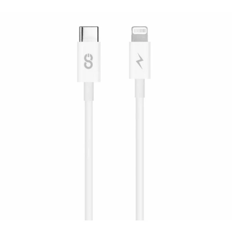 LOGiiX Sync & Charge USB-C to Lightning - 1.5M - White