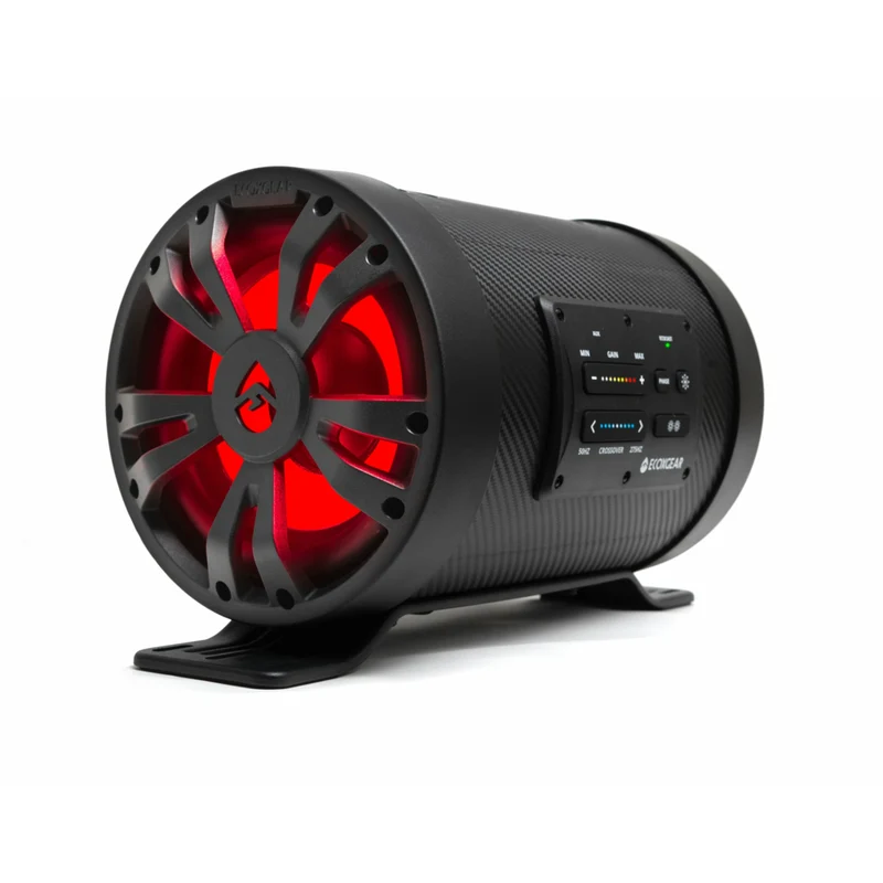 ECOXGEAR SoundExtreme ES08 Powersports 8" Subwoofer Tube - with Built In 500 Watt Amplifier