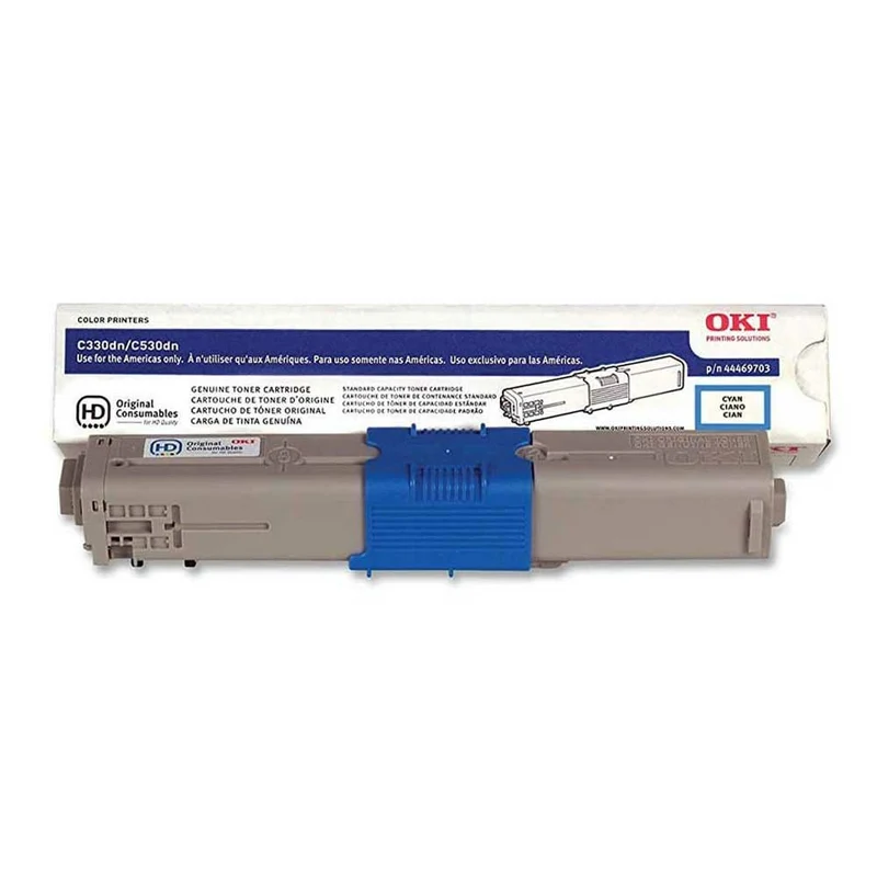 Okidata 44469703 (C330/530) OEM Toner - Standard Yield - Cyan