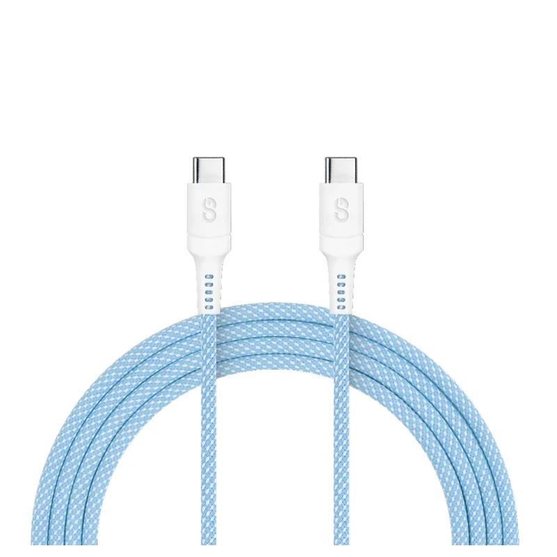 LOGiiX Vibrance Connect 100W USB-C to USB-C - Blue
