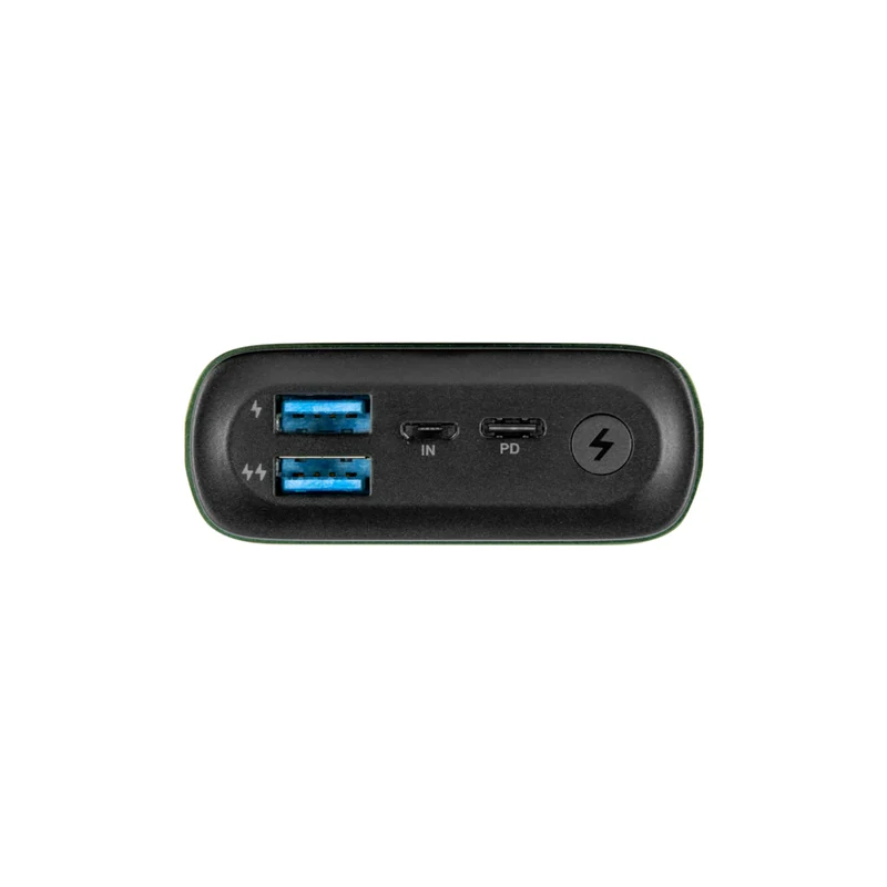 LOGiiX - Piston Power Banque d'alimentation portable de 20 000 mAh - Vert émeraude