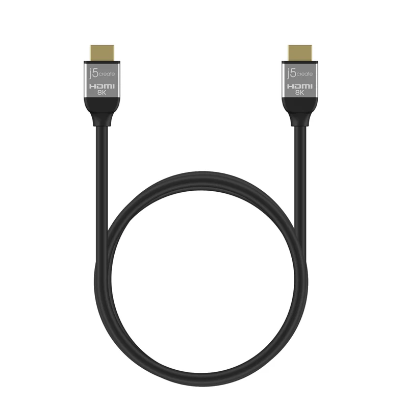 j5Create - JDC53L10 Câble HDMI ultra haute vitesse - Noir
