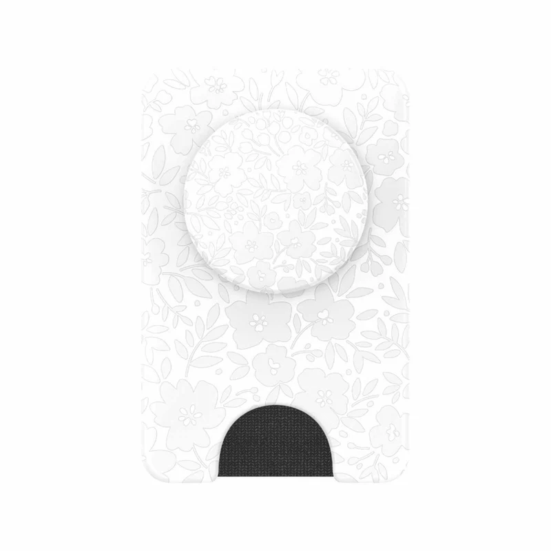 PopSockets Popwallet+ For Magsafe With Magnetic Ring Adapter - Blanc Fresh