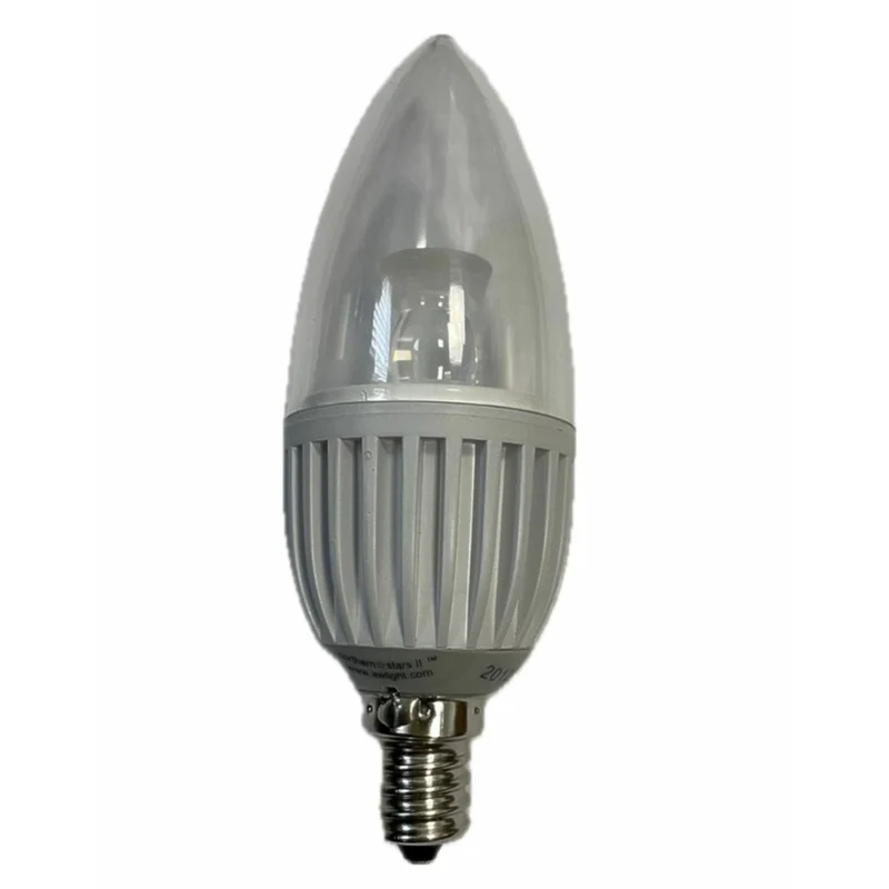 Northern Stars - DEL Ampoule LE-3B10/CL/WW - 3000K 120V 3W E12/E26 - Paquet de 10