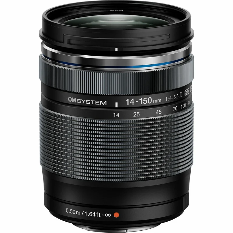 OM System M.Zuiko ED 14-150mm F4-5.6 II Lens - Black