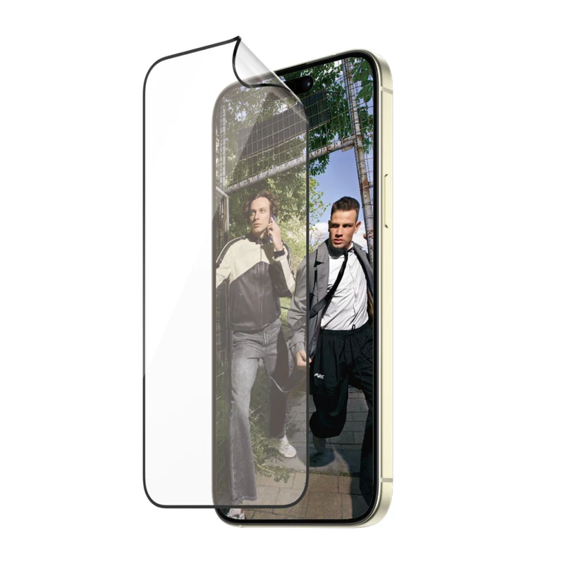 PanzerGlass Matrix Screen Protector w/D30 for iPhone 15 Plus - Clear