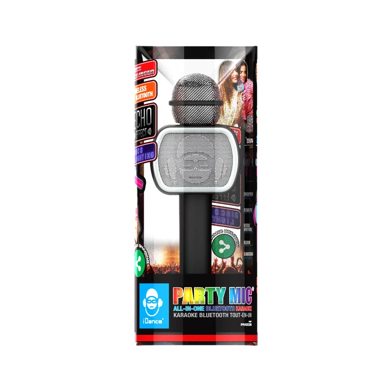 iDance Party Mic - Black