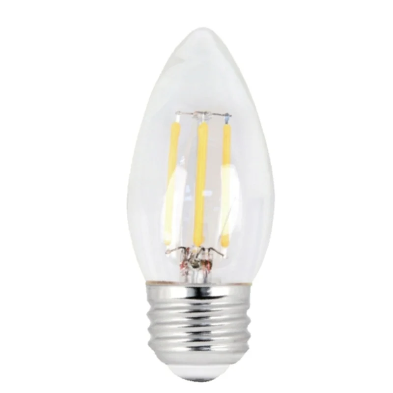Northern Stars - DEL Ampoule LE-6B10/840/E26 4000K 120V 5.5W E26 500 to 60W - Claire - Paquet de 2