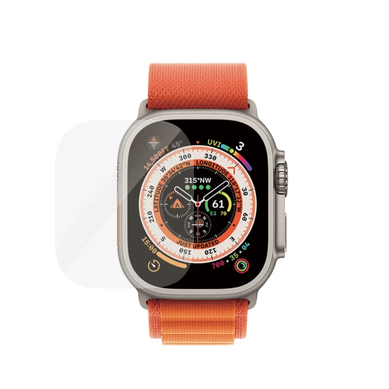 PanzerGlass Screen Protector for Apple Watch 49mm Ultra/Ultra 2- Clear