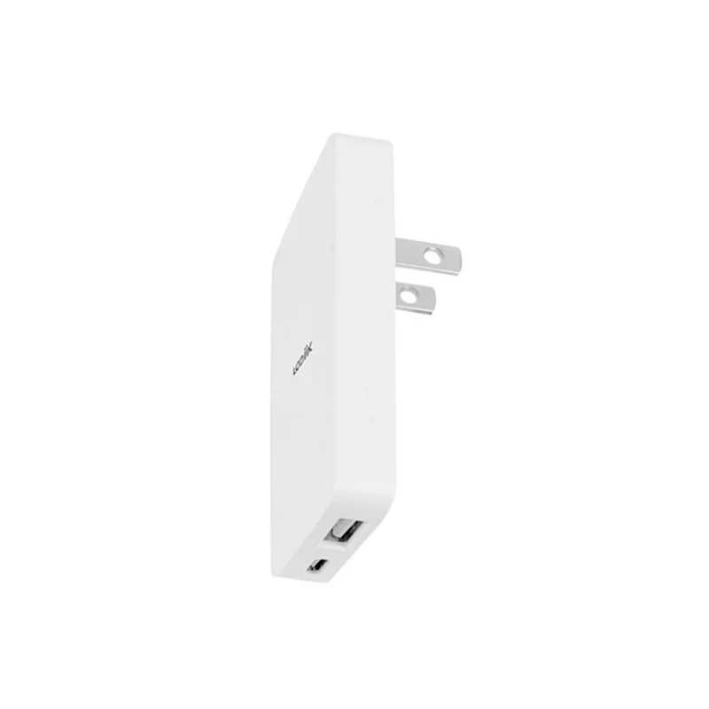 LOGiiX Power Plus 20W Slim Duo PD Wall Charger - White