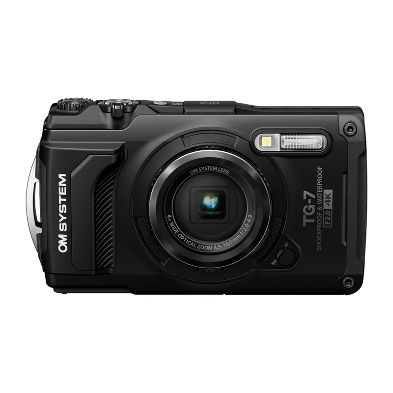 OM System Tough TG-7 Digital Camera - Black