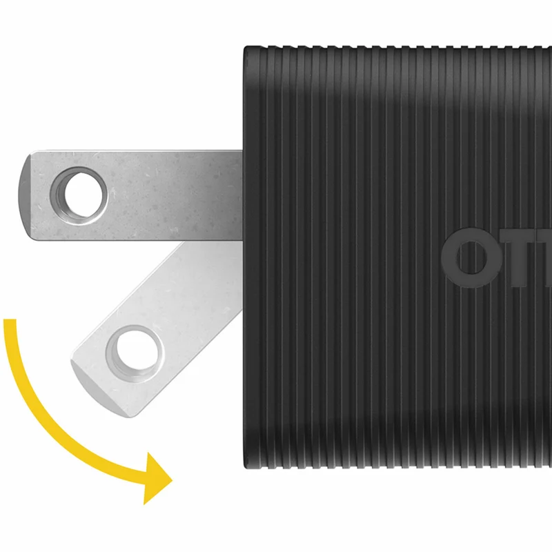 OtterBox Premium Pro Fast Charge 72W Dual USB-C and USB-A Wall Charger - Black