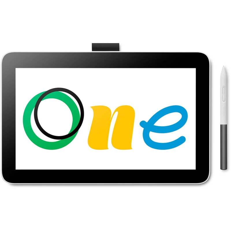 Wacom - One 12 (version 2023) Tablette à dessin avec écran à stylet 11,6 po - Blanc