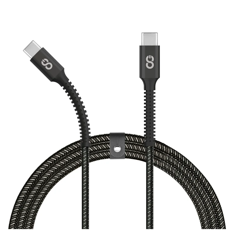 LOGiiX - Piston Connect Armour+ USB-C vers USB-C - 1.5M - Noir