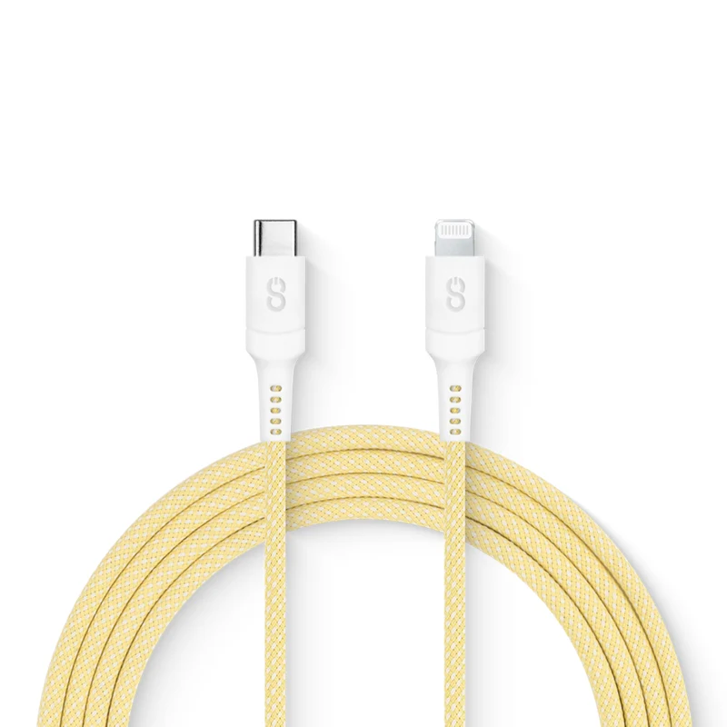 LOGiiX Vibrance Connect USB-C to Lightning - Yellow