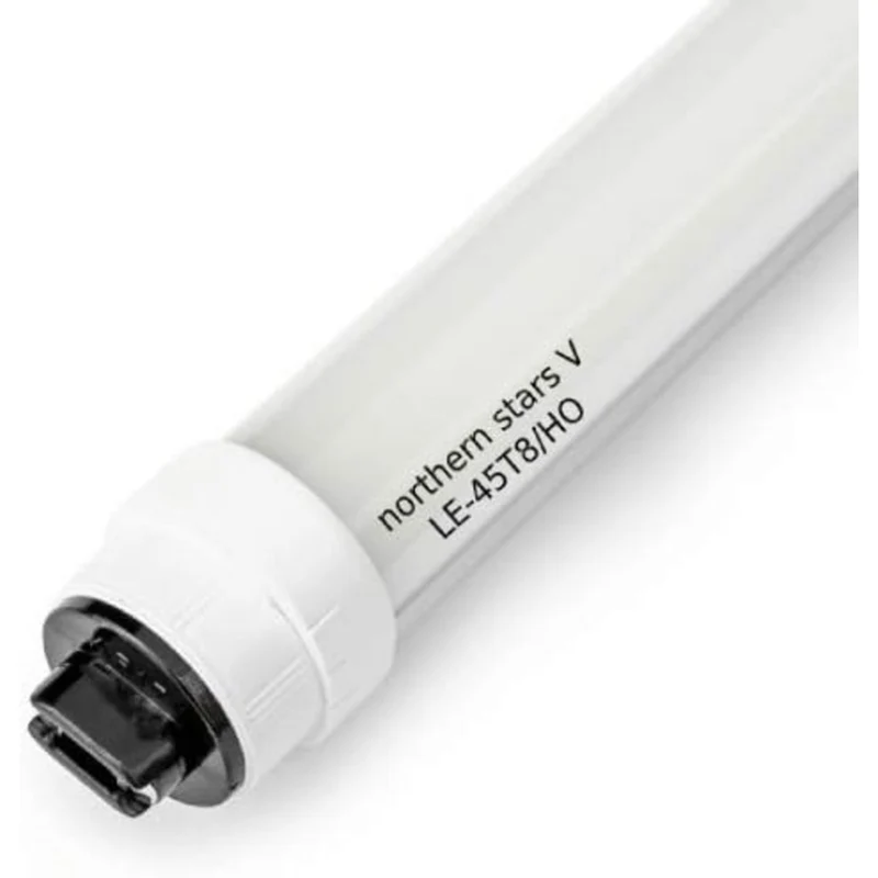Northern Stars LED Light Bulb LE-45T8/850/HO 5000K 120V DR 45W R17D 5500 LM - 8 ft - 2 Pack