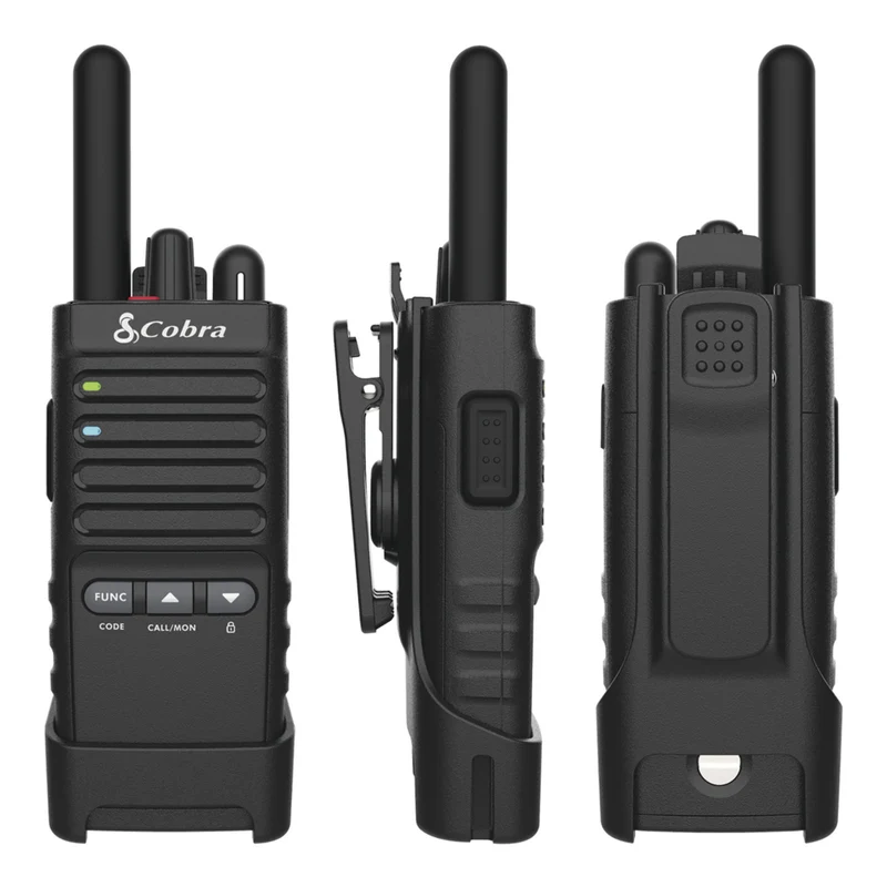 Cobra - PX650 Radio bidirectionnelle professionnelle FRS avec station de chargement – Lot de 6