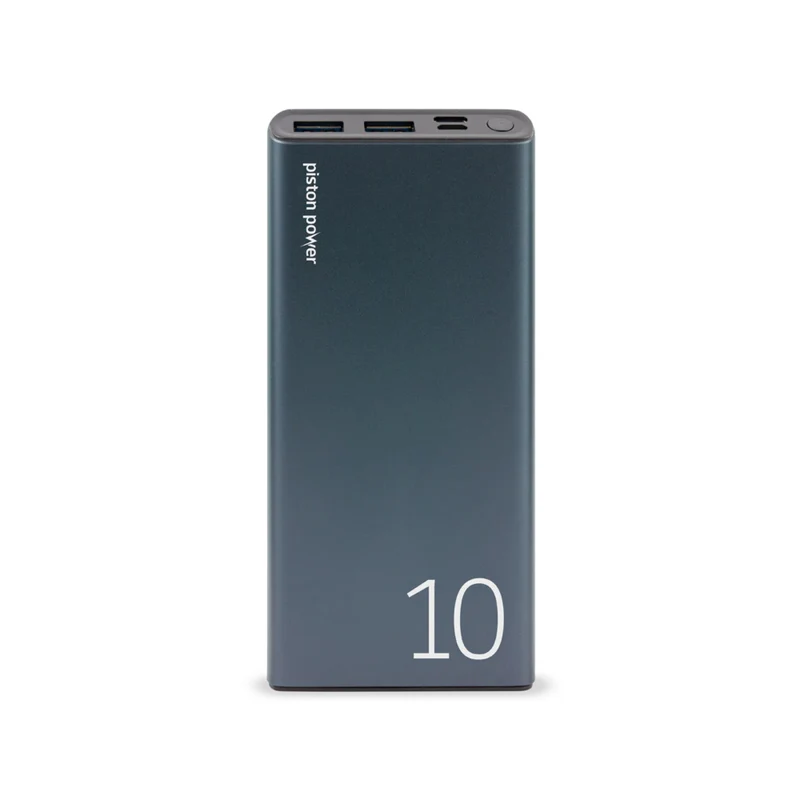 LOGiiX - Piston Power Banque d'alimentation portable de 10 000 mAh - Bleu marine