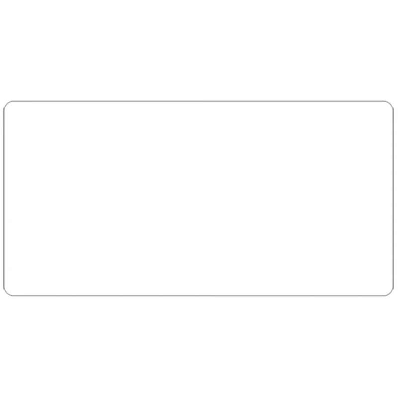 SPC Perforated Thermal Transfer Label - 4" x 2" - 3" Core - White - 2000 Pack