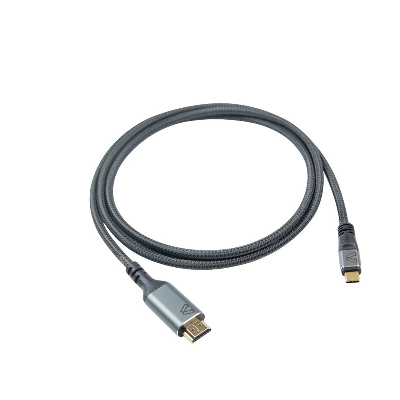 BlueDiamond Pro USB-C to HDMI 2.1 UHD 8K Cable - 10ft - Grey