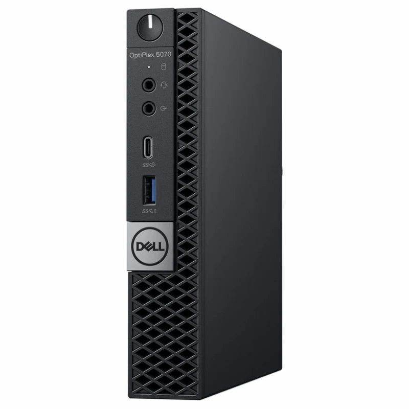 Dell - Ordinateur de bureau OptiPlex 5070 Micro remis à neuf - Intel Core i7-9700T - SSD 512 Go - RAM 16 Go - Windows 11 Pro