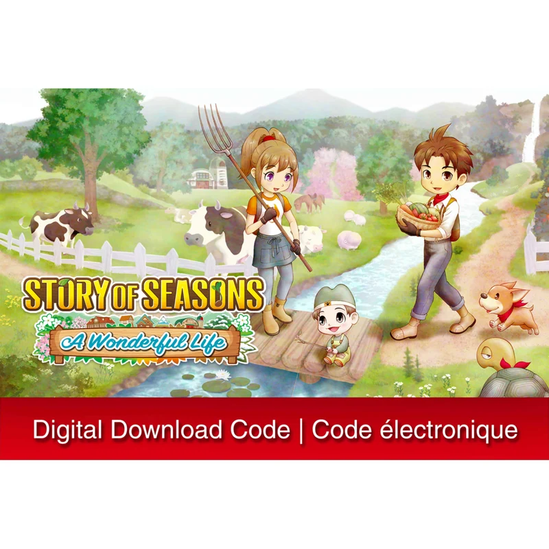 Story Of Seasons: A Wonderful Life - Nintendo Switch [Digital Code]