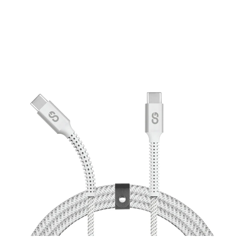 LOGiiX - Piston Connect Armor+ 240W USB-C vers USB-C - 3M - Blanc