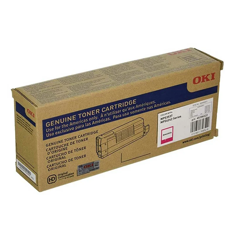 Okidata - 45396222 (MPS3537 / 4242) OEM Toner - Rendement Standard - Magenta