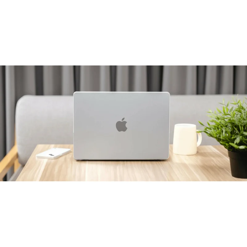 SwitchEasy - Étui pour MacBook Nude Case pour MacBook Pro 14" - Noir translucide